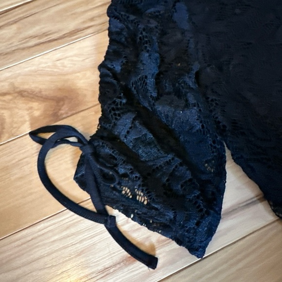 Anthropologie Design History Black Lace Lined Top! Small NWT! Gorgeous!! - Picture 3 of 11